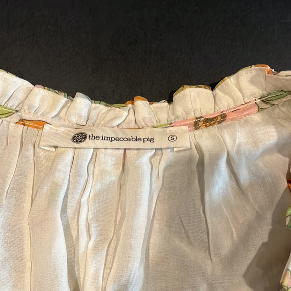 The Impeccable Pig Floral Dress Size S - Picture 2 of 6